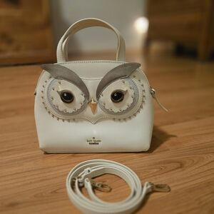 Kate Spade White Owl Hangbag